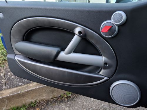 Interior Door Pulls (Pair) for Mini R50, R52& R53 varients